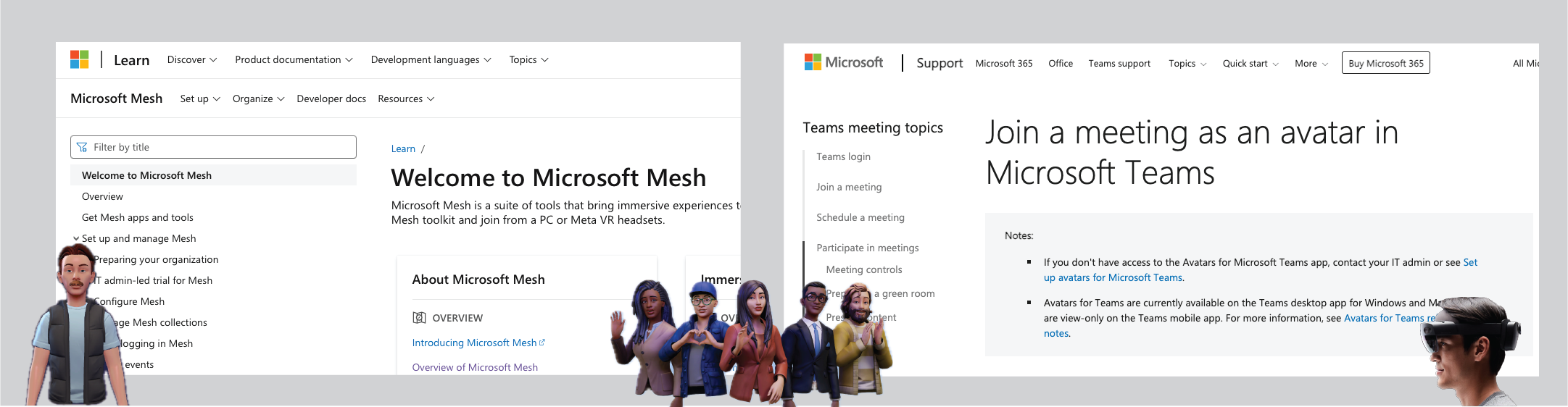 Microsoft Learn docs