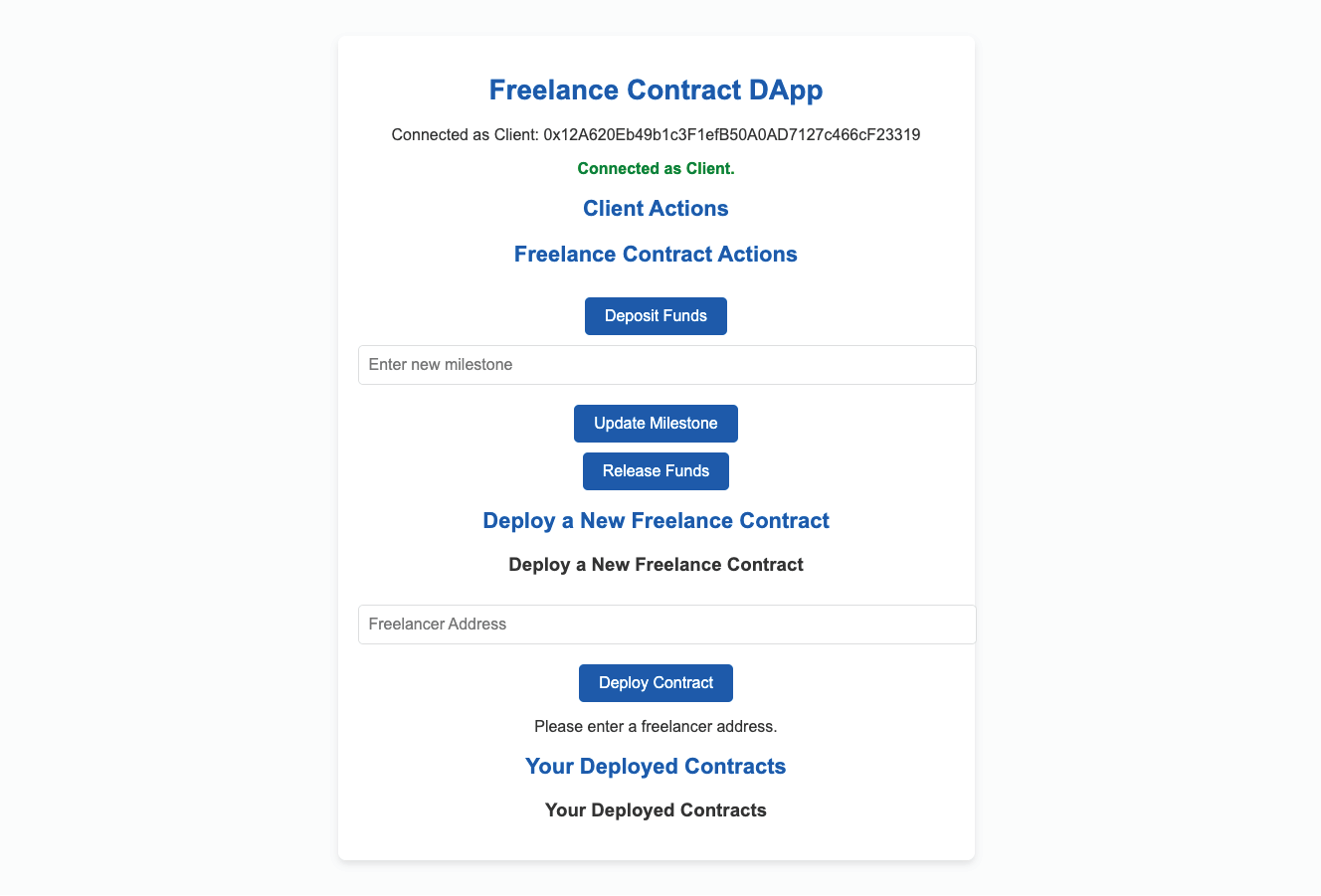 GigSecure Smart Contracts